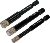 Wiertła - Diamentowe Wiertła Do Gresu 3Szt. Hex Yato - miniaturka - grafika 1