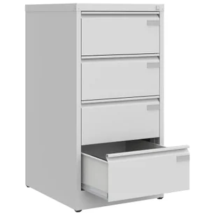 Szafka metalowa kartotekowa z szufladami na dokumenty SZK 304/4 LX - Szafki biurowe - miniaturka - grafika 1