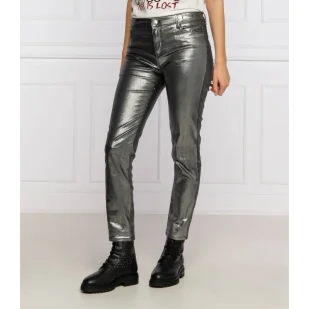 My Twin Spodnie | Skinny fit - Spodnie damskie - miniaturka - grafika 1