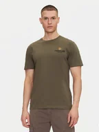 Koszulki męskie - Timberland T-Shirt TB0A2G8S Zielony Regular Fit - miniaturka - grafika 1
