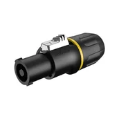 Kable - Wtyk Głośnikowy Speak-On Roxtone RS4 YL - miniaturka - grafika 1