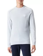 Bluzy męskie - BOSS Kesom bluza męska z dzianiny, Light/Pastel Grey50, XXL - miniaturka - grafika 1