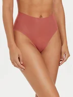 Majtki damskie - Chantelle Figi klasyczne z wysokim stanem Pulpies C22HC7 Różowy - miniaturka - grafika 1