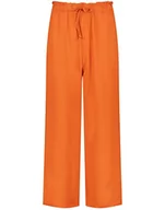Spodnie damskie - GERRY WEBER Edition Damskie spodnie rekreacyjne Easy Fit, Burnt Orange, 36 - miniaturka - grafika 1