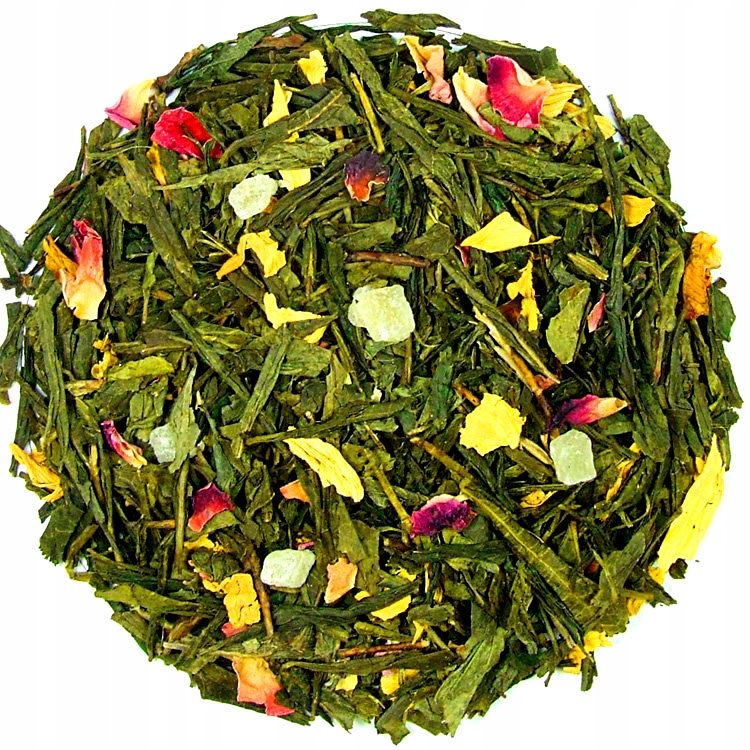 Herbata Zielona Sencha Yellow River Ananas 1kg
