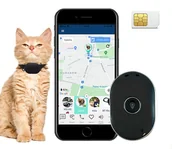 Odblaski i adresówki - CALMEAN Pet Tracker MINI + obroża S/M + karta SIM - miniaturka - grafika 1