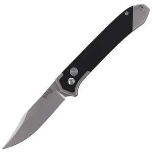 Nóż automatyczny Herbertz Solingen Selektion Black G10, Stonewashed (53040) - Noże - miniaturka - grafika 1