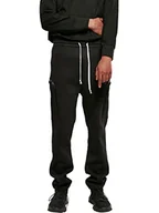 Spodenki męskie - Urban Classics Męskie spodnie dresowe Low Crotch Cargo dres, Czarny, XXL - miniaturka - grafika 1
