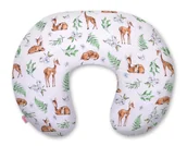 Poduszki do karmienia - Poduszka rogal do karmienia fasolka rozbieralna- sarenki - miniaturka - grafika 1