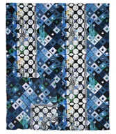 Apaszki i szaliki damskie - Stylowy szal szalik Chusta frędzle abstrakcyjny miękki gładki 180x75 cm - miniaturka - grafika 1