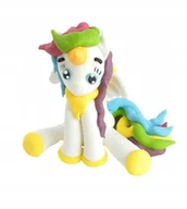 Dodatki do ciast w proszku - FIGURKA CUKROWA NA URODZINY TORT CIASTO JEDNOROŻEC - miniaturka - grafika 1