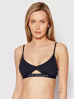 Stroje kąpielowe - Tommy Hilfiger Góra od bikini UW0UW03356 Granatowy - grafika 1