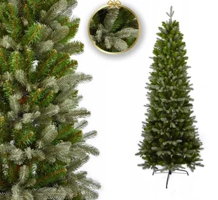 CHOINKA SZTUCZNA PREMIUM ŚWIERK SLIM CIEMNA PE 250 CM - Choinki - miniaturka - grafika 1