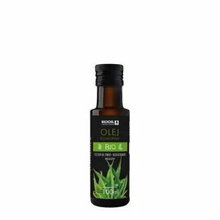 Olej konopny bio 100 ml seria black - Olej spożywczy - miniaturka - grafika 1