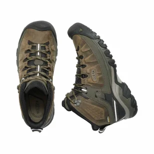 Buty trekkingowe męskie KEEN MEN TARGHEE III MID WP - Buty trekkingowe męskie - miniaturka - grafika 2