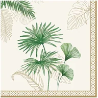 Folia, papier śniadaniowy, serwetki - Nuova R2S Easy life SERWETKI PAPIEROWE Exotique - Egzotyczne Liście Tropical 414 EXOT - miniaturka - grafika 1