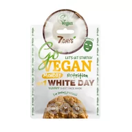 Maseczki do twarzy - 7days 7days Pielęgnacja twarzy Go Vegan Yummy Sheet Face Mask Monday White Day For Loving Yourself 25.0 g - miniaturka - grafika 1