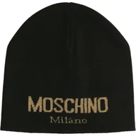 Czapki damskie - Moschino Czapka | z dodatkiem wełny - miniaturka - grafika 1