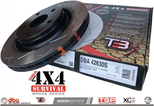 Tarcza hamulcowa przednia DBA 4000 T3 4X4 SURVIVAL 330mm Jeep Wrangler JK 2007-2018 - Tarcze hamulcowe - miniaturka - grafika 3