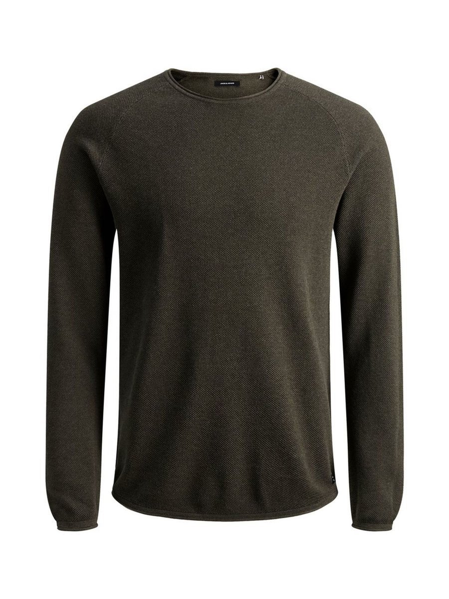 maglie uomo jack and jones 12157321 hill olive night melange