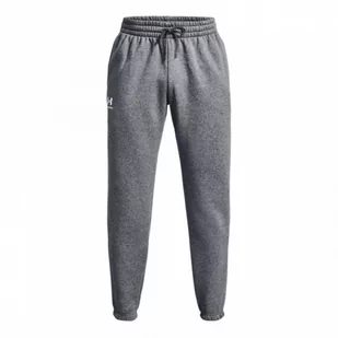 Męskie spodnie dresowe Under Armour UA Essential Fleece Jogger - szare - UNDER ARMOUR - Spodnie sportowe męskie - miniaturka - grafika 1