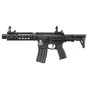 Karabiny ASG - Karabin szturmowy 6mm Lancer Tactical USA LT-15 GEN2 M4 PDW-S - Black - miniaturka - grafika 1