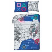 Pościel dla dzieci - Halantex Pościel Młodzieżowa 140x200 GAMER PAD PS4 psy-001 - miniaturka - grafika 1