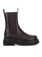 Botki damskie - Lasocki Sztyblety CEO-HY7223-1 Brązowy - miniaturka - grafika 1