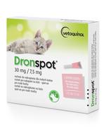 Bayer Dronspot dla małych kotów 0,5-2,5kg przeciwko pasożytom 2 x 0,35ml