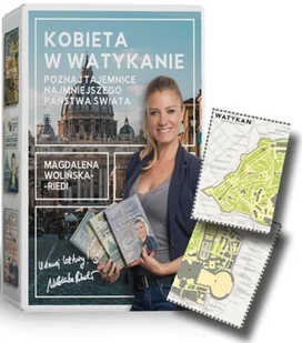 Pakiet Kobieta w Watykanie 3 książki + mapa) Nowa - Felietony i reportaże - miniaturka - grafika 2