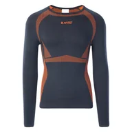 Koszulki sportowe męskie - Męska Bluzka termoaktywna HI-TEC RAIR TOP M000235168 - miniaturka - grafika 1