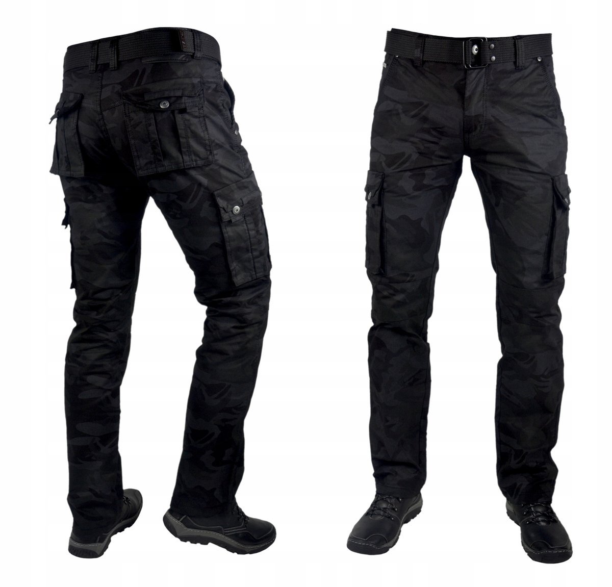 Spodnie bojówki robocze 961 r.38 pasek w cenie