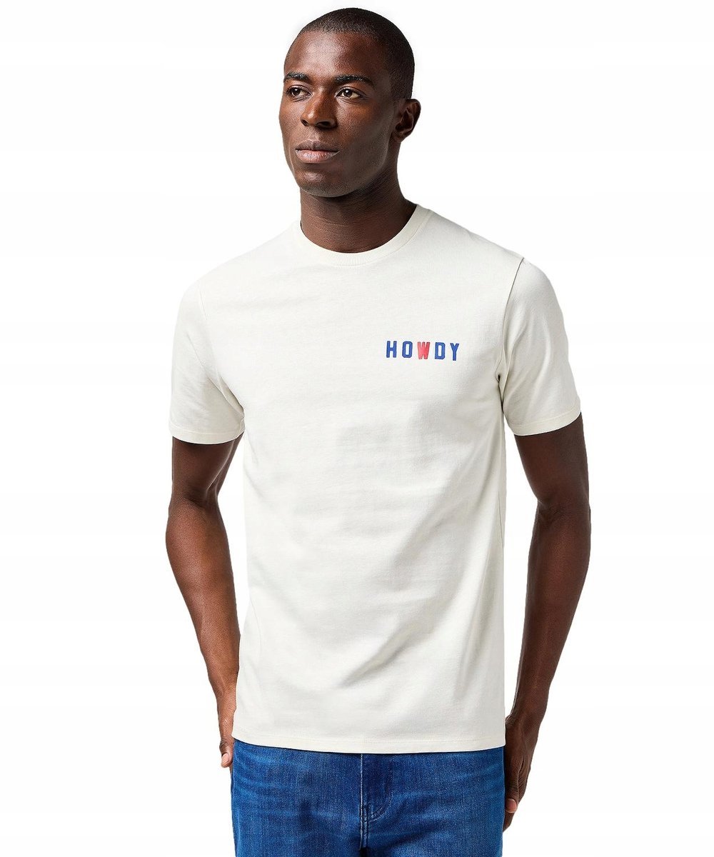 T-shirt Wrangler SMALL GRAPHIC TEE 112362686 Vintage White XL