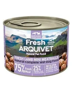 Mokra karma dla psów - Arquivet Fresh MINI klopsiki z jagnięciny w sosie 200g - miniaturka - grafika 1