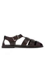 Sandały damskie - Beverly Hills Polo Club Sandały WI32-SL-64702-01 Brązowy - miniaturka - grafika 1