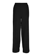 Spodnie damskie - Vero Moda Vmmymilo HW Szerokie spodnie Wvn Ga Spodnie Damskie, Czarny, M - miniaturka - grafika 1