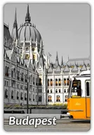 Magnesy - BUDAPESZT - Architektura - Stolica - Budapest - Magnes na lodówkę - miniaturka - grafika 1