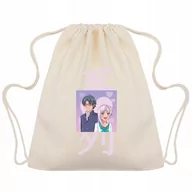 Plecaki szkolne i tornistry - WOREK PLECAK do Szkoły Na Buty Miłość Anime Wzory - miniaturka - grafika 1