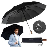 Parasole - Parasol Składany Parasolka Automat 12 Drutów Mocny O257 - miniaturka - grafika 1