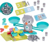 Układanki dla dzieci - Waga szalkowa edukacyjna nauka liczenia sowa duża - miniaturka - grafika 1