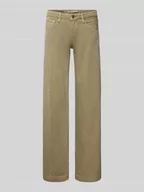 Spodnie damskie - Jeansy o kroju regular fit z 5 kieszeniami model ‘SEXY PALAZZO’ - miniaturka - grafika 1