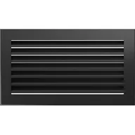 Akcesoria kominkowe - Kratki.pl KRATKA KOMINKOWA FRESH GRAFITOWA 170X300 MM 30G/FRESH - miniaturka - grafika 1