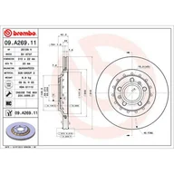 Tarcze hamulcowe - Tarcza hamulcowa BREMBO 09.A269.11 - miniaturka - grafika 1