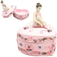 Zabawki kreatywne - Goki Pozytywka Pudełeczko Baletnica Serce Jezioro Łabędzie MP-19031 - miniaturka - grafika 1