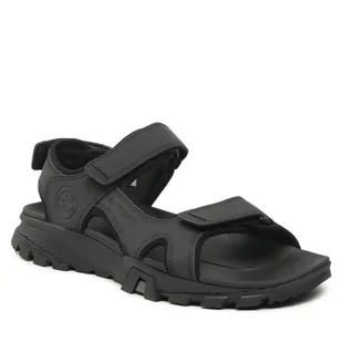 Sandały Timberland Lincoln Peak Strap Sandal TB0A5T5G0151 Black Leather - Sandały męskie - miniaturka - grafika 1