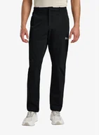 Spodnie narciarskie - Spodnie softshell Jack Wolfskin Prelight Stride Pant - black - miniaturka - grafika 1