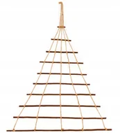 Choinki - Ozdobna ręcznie robiona choinka z wierzby 70x60cm - miniaturka - grafika 1