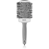 Szczotki i grzebienie do włosów - Olivia Garden Expert Blowout Shine, szczotka do modelowania i suszenia włosów, White&Grey 65mm - miniaturka - grafika 1