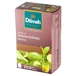 Dilmah Green Tea Earl Grey ex20 z zawieszką DILM.GR.EARL.GR.EX20 - Herbata - miniaturka - grafika 1