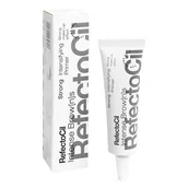 Akcesoria i kosmetyki do stylizacji brwi - RefectoCil Intense Brow[n]s, preparat do koloryzacji brwi nadający efekt makijażu permanentnego, Strong, 15ml - miniaturka - grafika 1